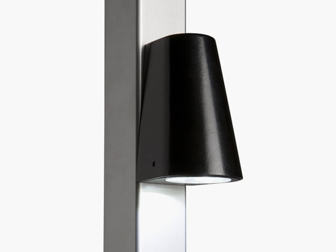 Элегантное LED-освещение для ваших ограждений B RAL 9005